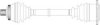 GENERAL RICAMBI AU3338 Drive Shaft